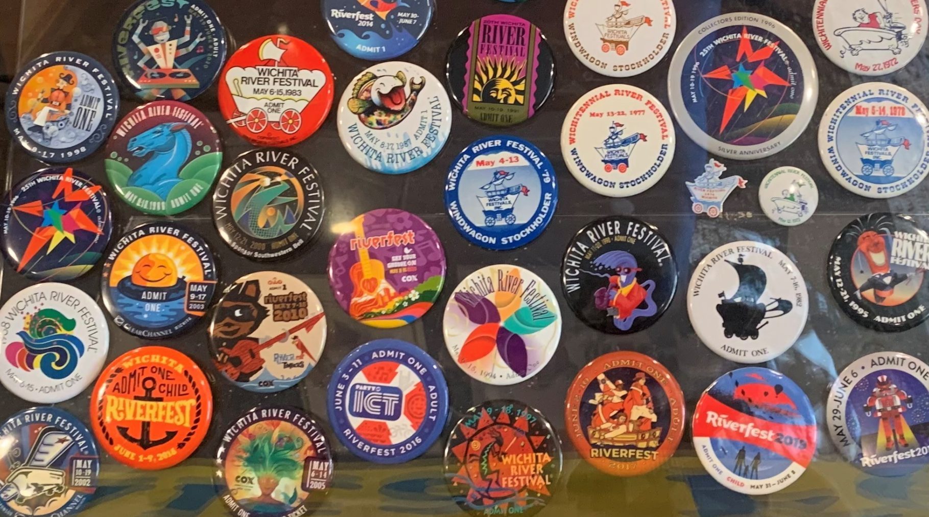 Wichita Riverfest Downtown Get Down — Admirals Button Swap and Sale